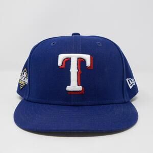 Texas Rangers SnapBack 2023 Postseason Hat New Era OSFA World Series